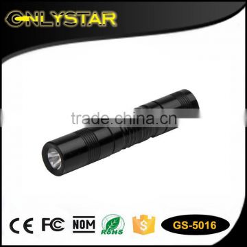 Onlystar GS-5016 LED mini aluminum metal flashlight keychain promotional