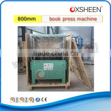 technical factory hot offer book pressing machine
