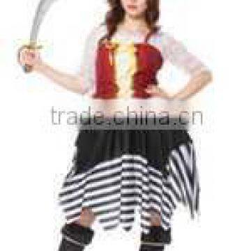 Halloween Sexy Female Pirate Woman's Fancy Female Dress Costume