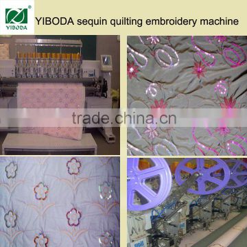Sequin quilting embroidery machines