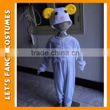 PGCC-2651 Cute Sheep with yellow Ears mascot costume for Babies in Party Canival Cosplay fancy dress for children