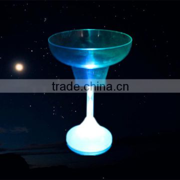 310ml economical manufacturer attractive led plastic martini glass