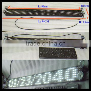 12/24V Keyboard P14-6x64 white SMD in super brightness Vehicle LED display board