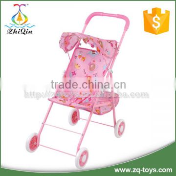 Good quality lovely baby doll stroller toy