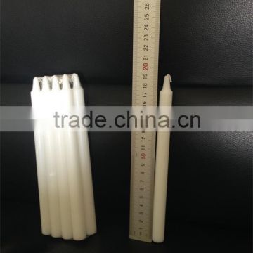 wholesale flameless paraffin wax white candle religious candle