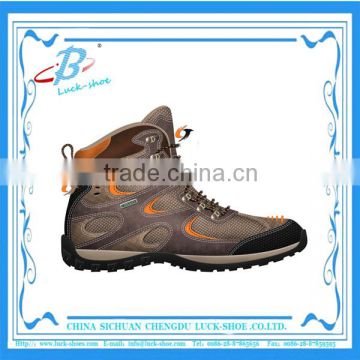 2016 Men's High quality outdoor waterproof hiking shoes new design