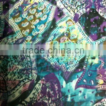US$ 1/M up Chiffon Print Fabric Textile Stock Stocklot026