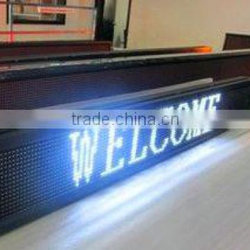 unique products from China single color p10 semi outdoor led display screen