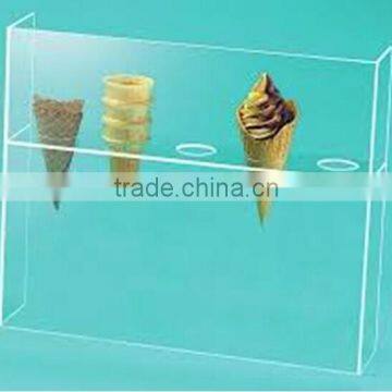 ice cream cone holder/ ice cream display rack