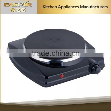 cheap 1500w electric single cooking burner hot plate with CE, GS, EMC, LVD, ROHS, CB,