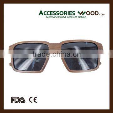 2016 Zebra Wood Sunglasses High Quality and Unique Design with Customized Logo for Unisex