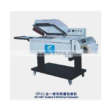 2 in 1 automatic sealing machine for film shrinking