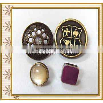 Factory wholesale metal snap buttons for clothing