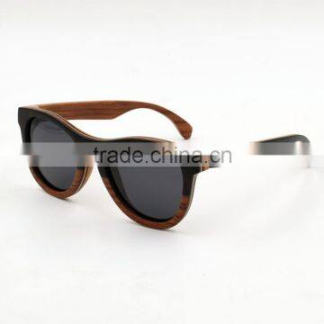 Various styles custom wooden sunglasses polarized lens