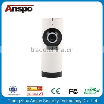 Mobile APP view wifi fisheye cctv camera with 128G TF card slot for home