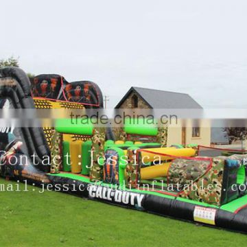 inflatable Call of Duty Obstacle for sale