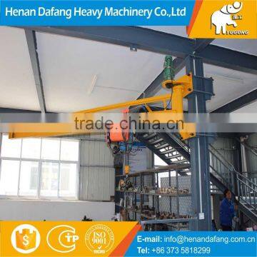 0.25 Ton Wall Travelling Jib Crane with Remote Control