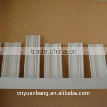 white painted mdf frame moulding/white gesso mdf moulding
