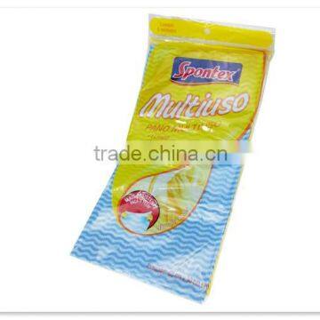 China manufacture absorbent wood pulp & polyester computer cleaning cloth