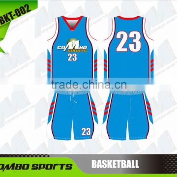 sublimated basketball singlet and shorts