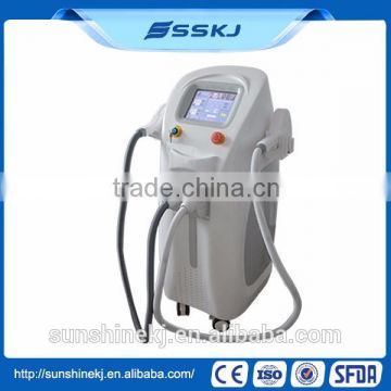 2017 New vertical cold alexandrite laser hair removal machine with 808 system