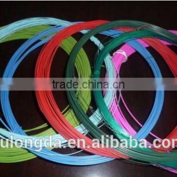 lowest price green pvc coated floral wire cut for sale