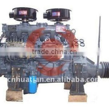 60kw/81.6hp Diesel Engine with clutch belt pulley