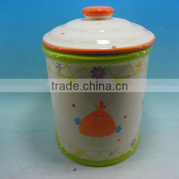 easter chick tea coffee cookie sugar ceramic set
