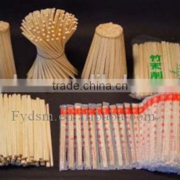 Disposable round bamboo chopsticks from china made
