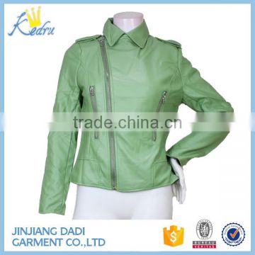 2016 Latest Design Women Pure Leather Jackets for Women