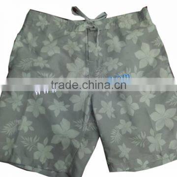 Mens all over print beach shorts