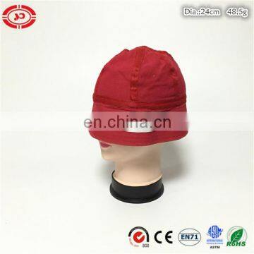 Red soft cotton plain custom fashion womens sports cap hat