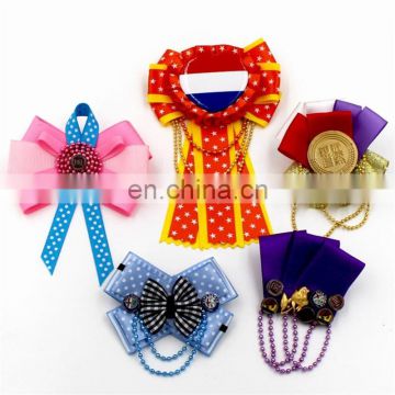 New party supplies custom various pleasant porcelain decorative flowers ribbon bow
