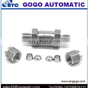 one-way valves sus304 stainless steel check valve air 1/8