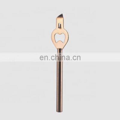 Factory Direct customized logo multi functional gold hardware bar tool eco friendly stainless steel paint can beer bottle opener