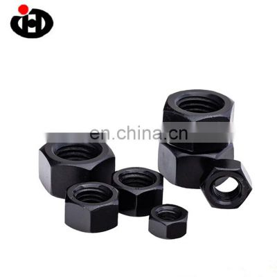Superb DIN439 Carbon Steel Black Hex Thin Nuts M20
