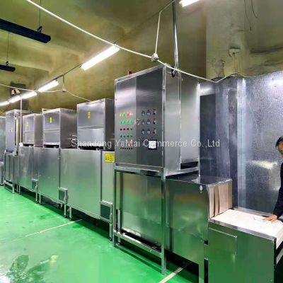 Industrial Microwave Frozen Meat Blocks Thawing Machine, Meat Defrosting Equipment