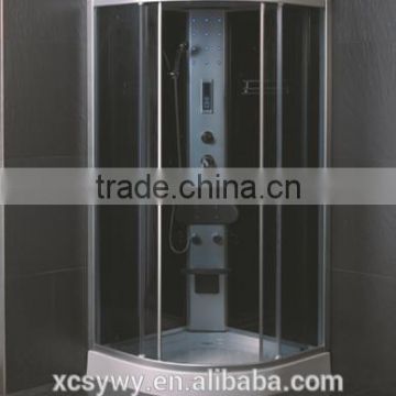 High quality shower room with thickness glass and acrylic base shower enclosure SY-L110