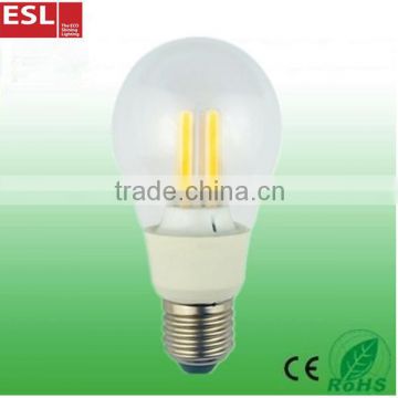 new products on china market A60 E27 470lm 4.7W 360 degree led light bulb