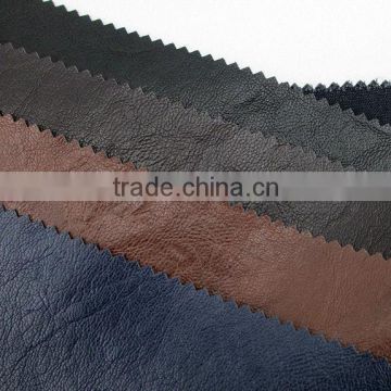 PU LEATHER 0.7mm man embossed glace garment leather