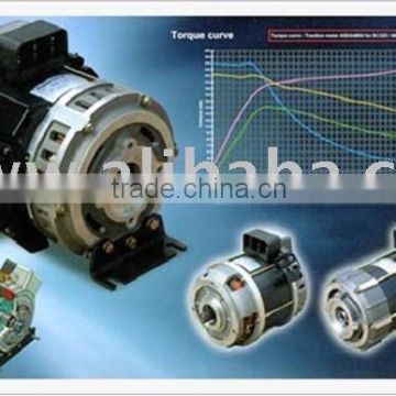AC / DC motor for golf car, electric car and forklift.
