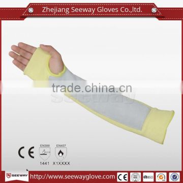 Seeway Heat Resistant & Level 4 Cut Resistant Work Sleeves Safe & Breathable & Flexible