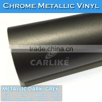 SINO High Quality Matt Chrome Adhesive Film Wholesale Metallic Paper