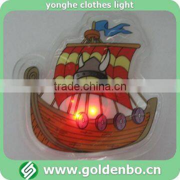 Hot selling PVC patch clothes light