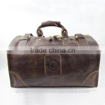 New arrival leather men's bag good quality multifunction tote travel bag