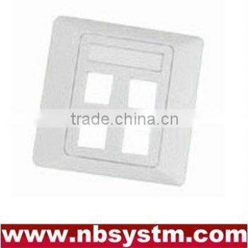 4 port Face Plate , size:86x86mm