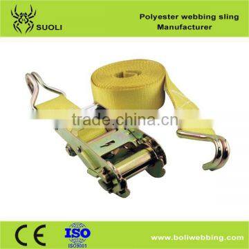 webbing sling ratchet belt and strap lashing tie down