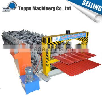 Hot selling professional construction sheet roof tile making machine