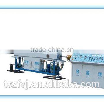 Plastic pipe making machine for PVC and PE
