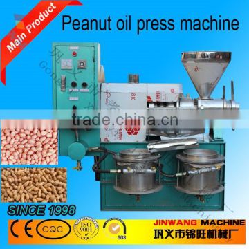 Cold screw peanut oil press machine oil line for Nigeria